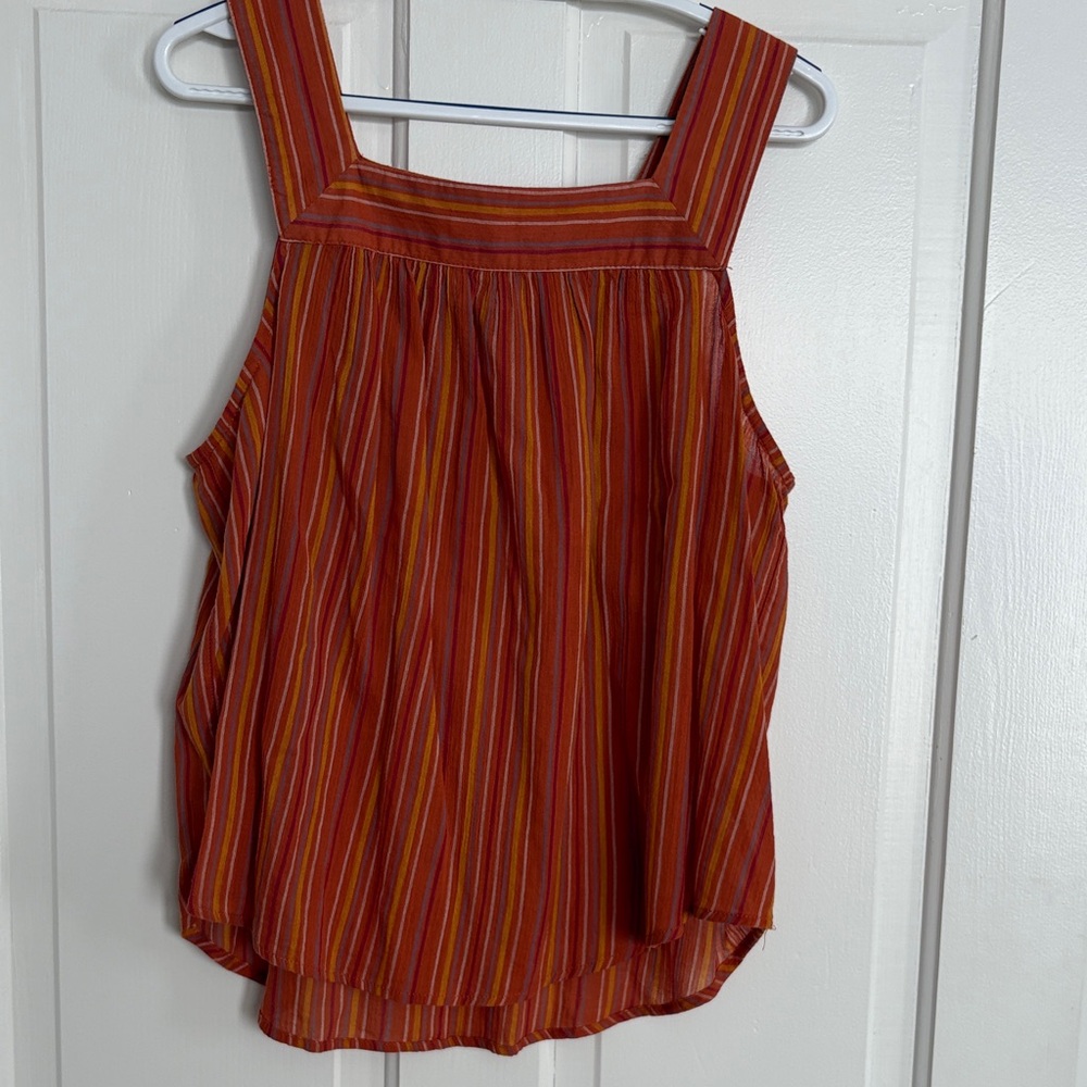 Universal Thread Multicolor Striped Sleeveless Blouse